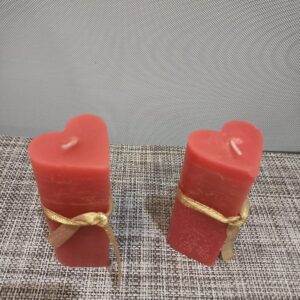 Vela Corazón alto de Parafina. CZ135